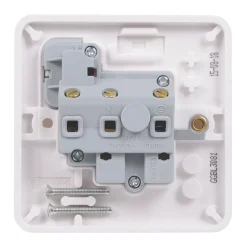 Schneider Electric Lisse 5A 1-Gang SP Switched Round Pin Plug Socket White 9 Schneider Electric Lisse 5A 1-Gang SP Switched Round Pin Plug Socket White -British General Shop 8806J A3