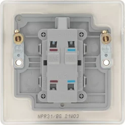 British General Nexus Metal 20A 1-Gang 2-Pole Control Switch Pearl Nickel With LED With Colour-Matched Inserts 15 British General Nexus Metal 20A 1-Gang 2-Pole Control Switch Pearl Nickel With LED With Colour-Matched Inserts -British General Shop 884PY A5