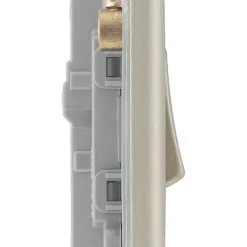 British General Nexus Metal 20A 1-Gang 2-Pole Control Switch Pearl Nickel With LED With Colour-Matched Inserts 16 British General Nexus Metal 20A 1-Gang 2-Pole Control Switch Pearl Nickel With LED With Colour-Matched Inserts -British General Shop 884PY A6