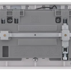 British General 900 Series 13A 2-Gang SP Switched Wi-Fi Extender Socket + 2.1A 1-Outlet Type A USB Charger White -British General Shop 8865V A3