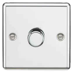 Knightsbridge CL2181PC 1-Gang 2-Way LED Dimmer Switch Polished Chrome