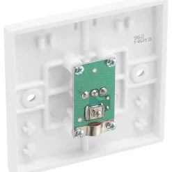 British General 900 Series 1-Gang Isolated Coaxial TV Socket White 8 British General 900 Series 1-Gang Isolated Coaxial TV Socket White -British General Shop 907XF A2