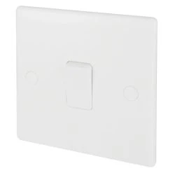 Schneider Electric Ultimate Slimline 16AX 1-Gang 2-Way Light Switch White