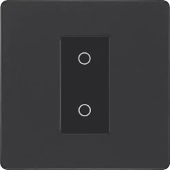 British General Evolve 1-Gang 2-Way LED Single Secondary Trailing Edge Touch Dimmer Switch Matt Black With Black Inserts 11 British General Evolve 1-Gang 2-Way LED Single Secondary Trailing Edge Touch Dimmer Switch Matt Black With Black Inserts -British General Shop 909PY A2