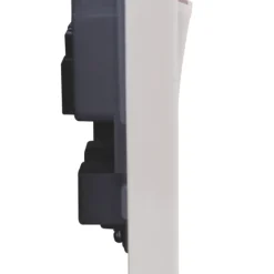 British General 900 Series 13A 2-Gang DP Switched Plug Socket White -British General Shop 91002 A3
