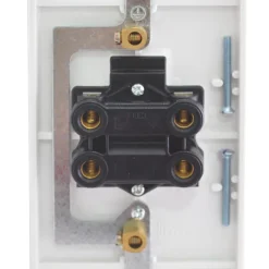 British General 900 Series 45A 2-Gang DP Cooker Switch White -British General Shop 91193 A2