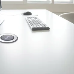 Knightsbridge SK0015 4.0A 2-Outlet Type A & C Pop-Up USB Charger Brushed Chrome -British General Shop 912VF A7