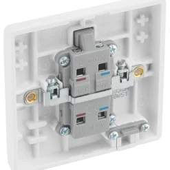 British General 802 Series 20A 1-Gang DP &apos;Water Heater&apos; Printed Switch White With LED -British General Shop 917XG A2