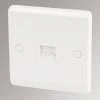 LAP Master Telephone Socket White