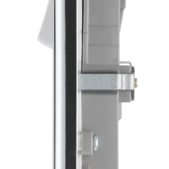 LAP 13A 2-Gang SP Switched Wi-Fi Extender Socket + 2.1A 1-Outlet Type A USB Charger Polished Chrome With White Inserts -British General Shop 933HF A2