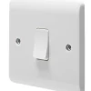 Crabtree Instinct 10AX 1-Gang 2-Way Light Switch White -British General Shop 942HV P
