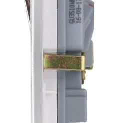 Schneider Electric Ultimate Low Profile 13A 1-Gang SP Switched Plug Socket Polished Chrome With White Inserts -British General Shop 9434J A2