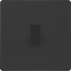 British General Evolve 20 A 16AX 1-Gang 2-Way Light Switch Matt Black With Black Inserts 11 British General Evolve 20 A 16AX 1-Gang 2-Way Light Switch Matt Black With Black Inserts -British General Shop 943PY A2