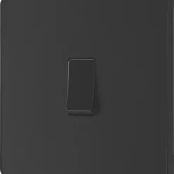 British General Evolve 20 A 16AX 1-Gang 2-Way Light Switch Matt Black With Black Inserts 12 British General Evolve 20 A 16AX 1-Gang 2-Way Light Switch Matt Black With Black Inserts -British General Shop 943PY A3