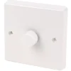 Varilight V-Pro 1-Gang 2-Way LED Dimmer Switch White -British General Shop 94816 P