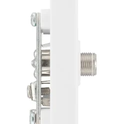 British General 900 Series 1-Gang Coaxial TV / FM & Satellite Socket White -British General Shop 949XG A3