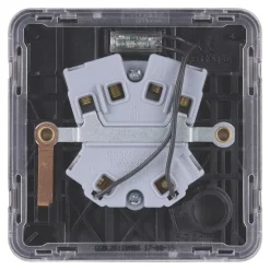 Schneider Electric Lisse Deco 20AX 1-Gang DP Control Switch Mocha Bronze With LED With Black Inserts -British General Shop 950FF A3