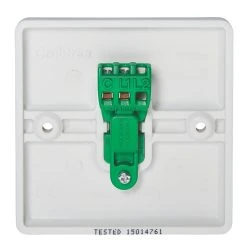 Crabtree Instinct 10AX 1-Gang 1-Way Switch White -British General Shop 950HV A2