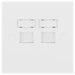 British General 900 Series RJ45 Ethernet Socket White With White Inserts 7 British General 900 Series RJ45 Ethernet Socket White With White Inserts -British General Shop 957XG A1