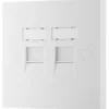 British General 900 Series RJ45 Ethernet Socket White With White Inserts 1 British General 900 Series RJ45 Ethernet Socket White With White Inserts -British General Shop 957XG P