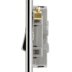 LAP 20A 16AX 2-Gang 2-Way Light Switch Polished Chrome -British General Shop 958KJ A2