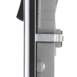 LAP 13A 2-Gang SP Switched Wi-Fi Extender Socket + 2.1A 1-Outlet Type A USB Charger Polished Chrome With Black Inserts -British General Shop 964HF A2