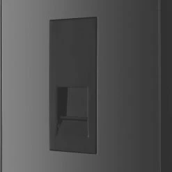 British General Evolve Slave Telephone Socket Black With Black Inserts