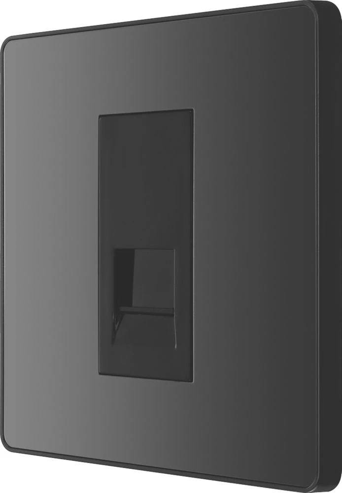 British General Evolve Slave Telephone Socket Black With Black Inserts 3 British General Evolve Slave Telephone Socket Black With Black Inserts