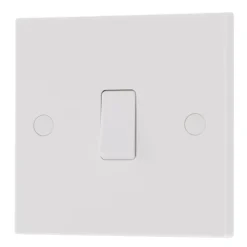British General 900 Series 10AX 1-Gang Intermediate Switch White