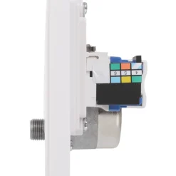 Schneider Electric Lisse 2-Gang Quadruplex Multimedia Socket White 9 Schneider Electric Lisse 2-Gang Quadruplex Multimedia Socket White -British General Shop 9695J A3