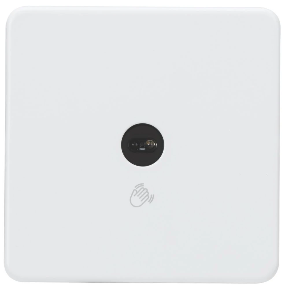 Knightsbridge SFTS1MW 2.1A 1-Gang 1-Way Light Switch Matt White With Black Inserts 3 Knightsbridge SFTS1MW 2.1A 1-Gang 1-Way Light Switch Matt White With Black Inserts