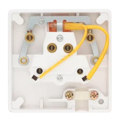 Crabtree Capital 20A 1-Gang DP Hob Switch White With Neon -British General Shop 9718J A3