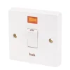 Crabtree Capital 20A 1-Gang DP Hob Switch White With Neon 1 Crabtree Capital 20A 1-Gang DP Hob Switch White With Neon -British General Shop 9718J P