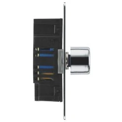 LAP 2-Gang 2-Way LED Dimmer Switch Polished Chrome -British General Shop 97558 A4