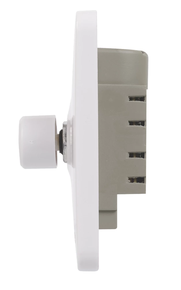 Schneider Electric Lisse 3-Gang 2-Way Dimmer Switch White 5 Schneider Electric Lisse 3-Gang 2-Way Dimmer Switch White - Image 3