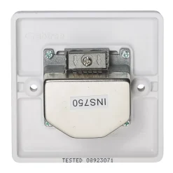 Crabtree Instinct 1-Gang Quadruplex Multimedia Socket White -British General Shop 991HV A2