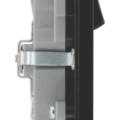 British General Evolve 13A 2-Gang SP Switched Socket + 3A 2-Outlet Type A & C USB Charger Blue With Black Inserts -British General Shop 992RF A5