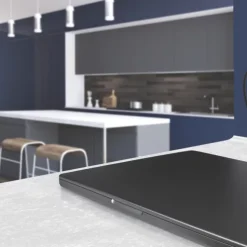 British General Evolve 13A 2-Gang SP Switched Socket + 3A 2-Outlet Type A & C USB Charger Blue With Black Inserts -British General Shop 992RF A6