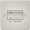 Knightsbridge FP1100PL 10AX 1-Gang TP Fan Isolator Switch Pearl