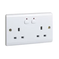 Energenie MiHome 13A 2-Gang SP Switched Smart Socket White -British General Shop 9975H A2