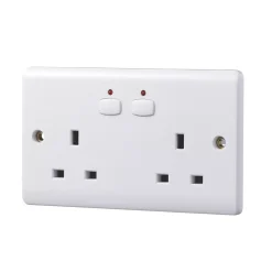 Energenie MiHome 13A 2-Gang SP Switched Smart Socket White